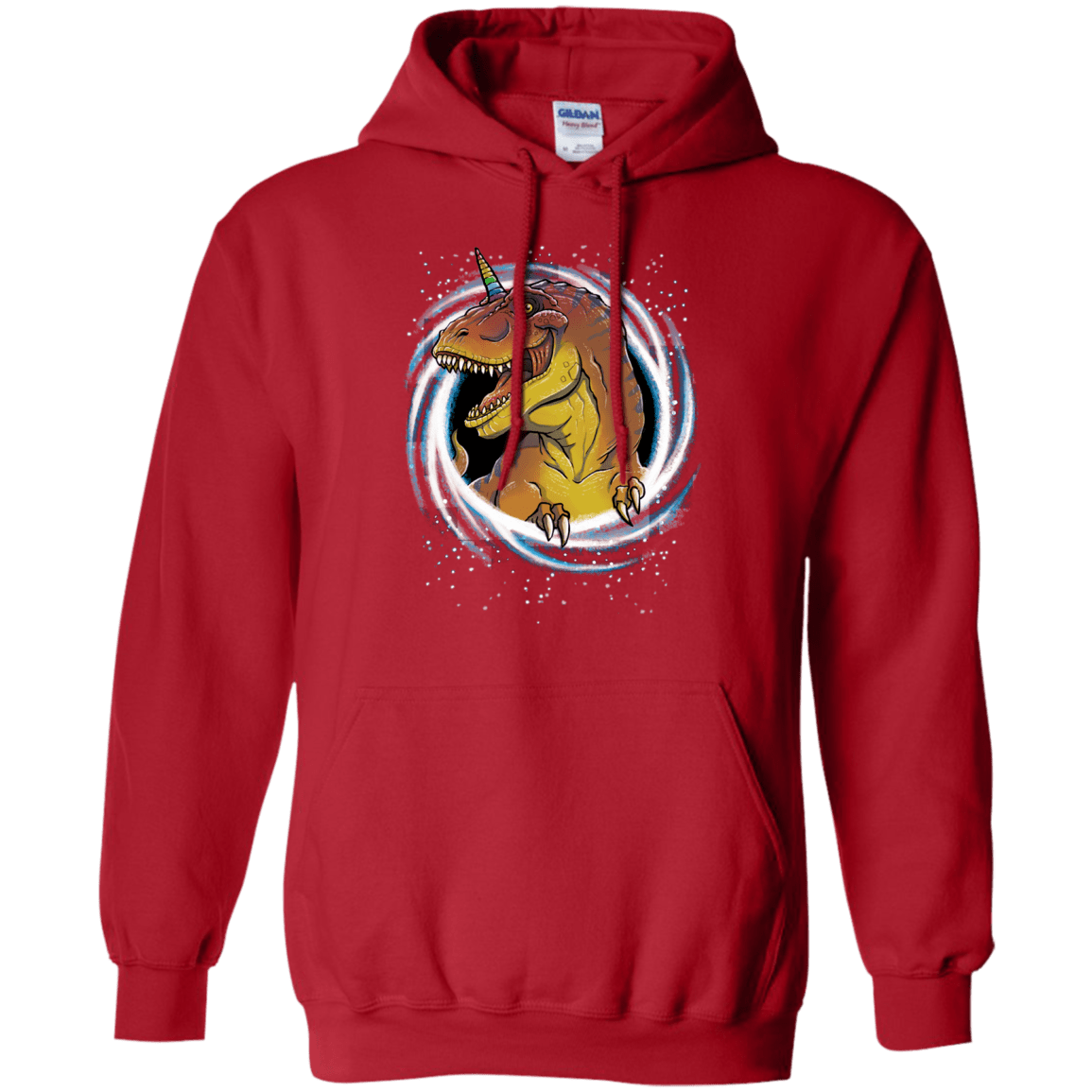 Sweatshirts Red / S Unicornsaurus-Rex Pullover Hoodie