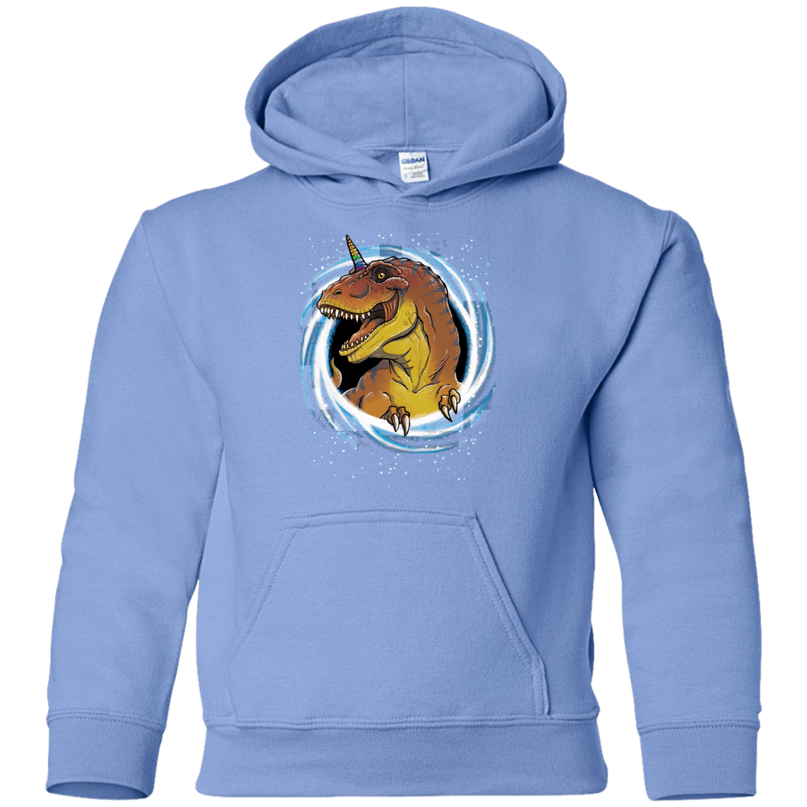 Sweatshirts Carolina Blue / YS Unicornsaurus-Rex Youth Hoodie