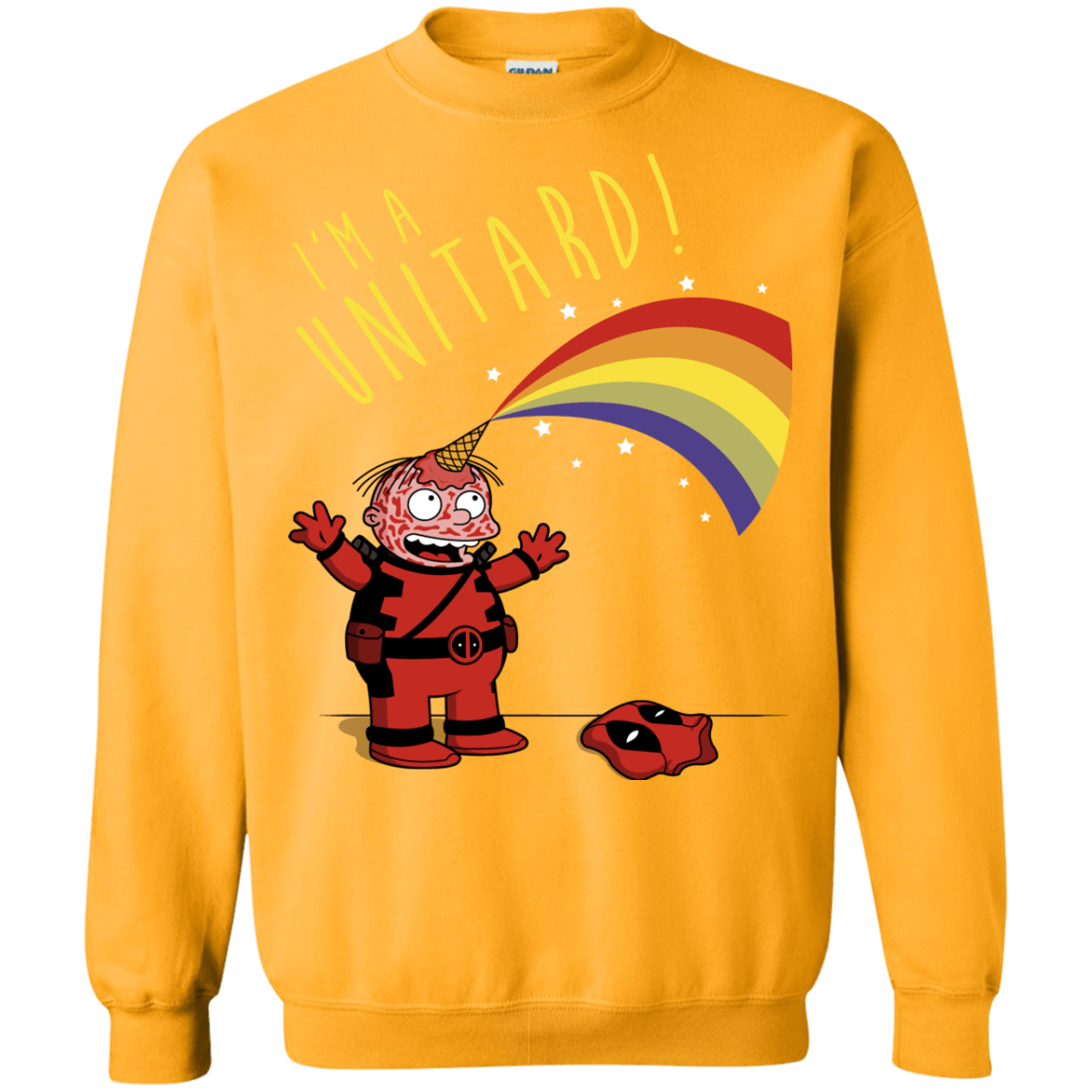 unitard-Raffiti Crewneck Sweatshirt