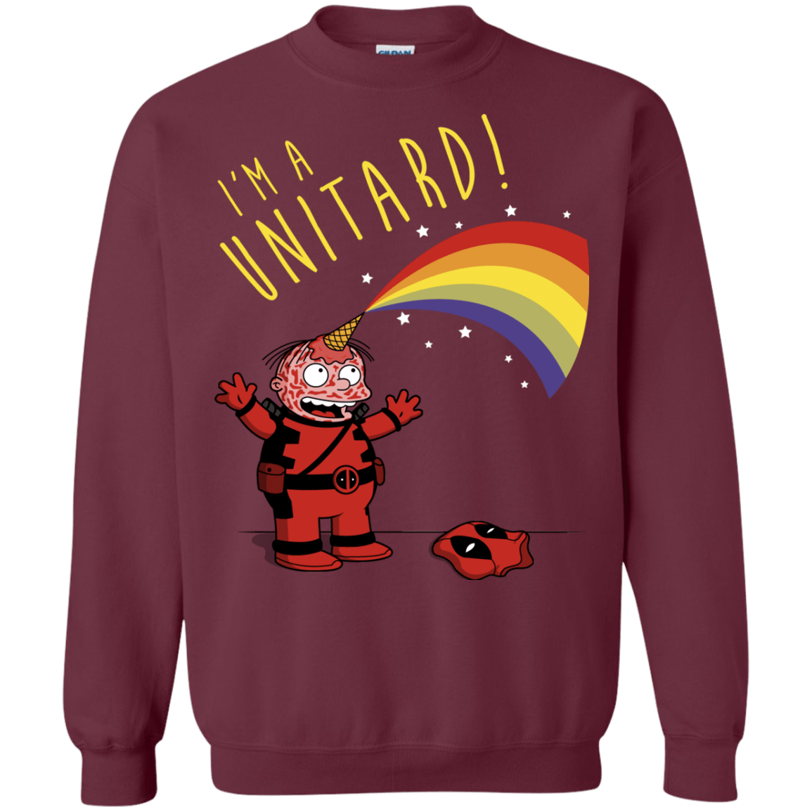 unitard-Raffiti Crewneck Sweatshirt