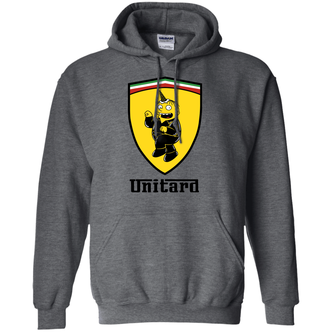 Sweatshirts Dark Heather / S Unitardi Pullover Hoodie