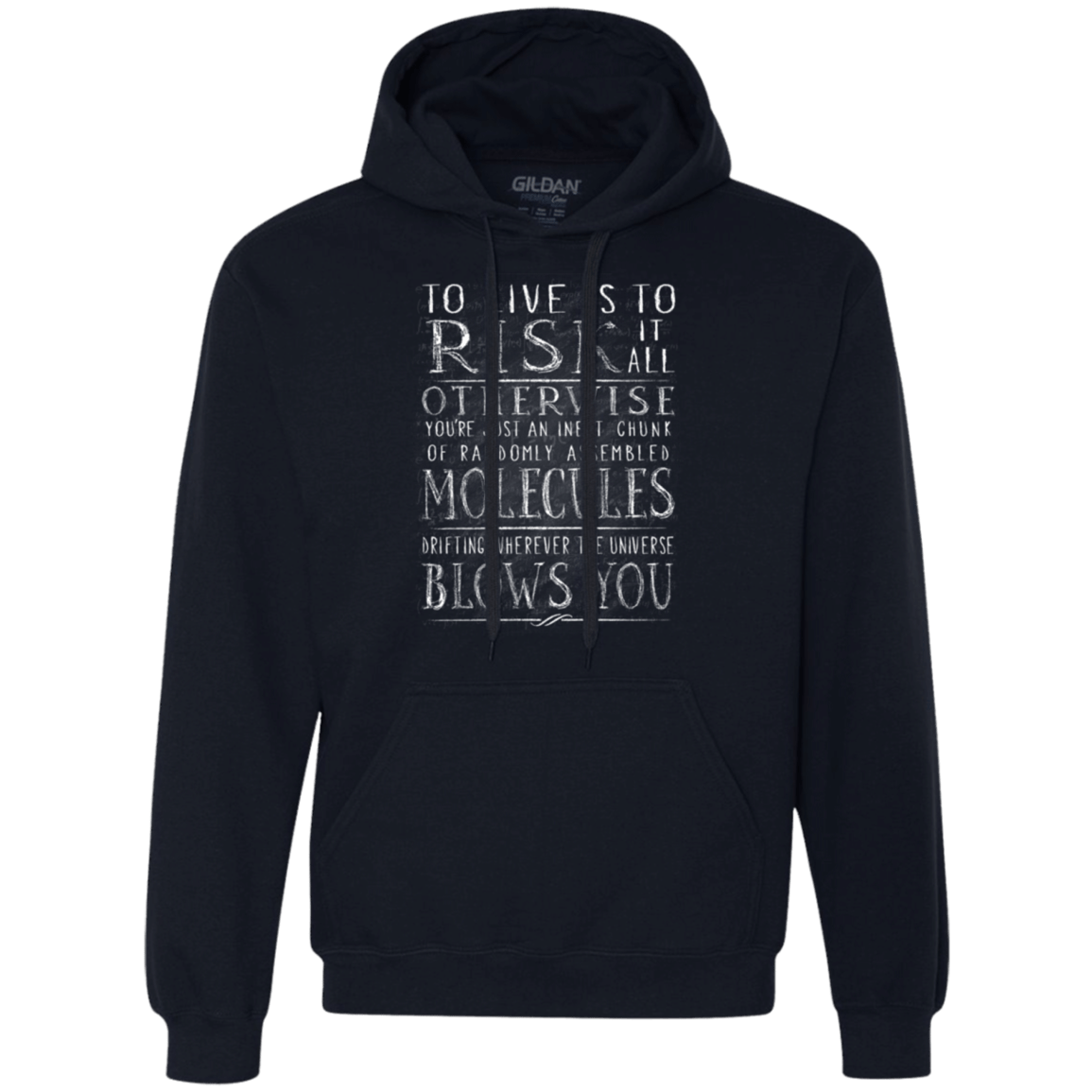 Sweatshirts Navy / Small Universe Blows Premium Fleece Hoodie