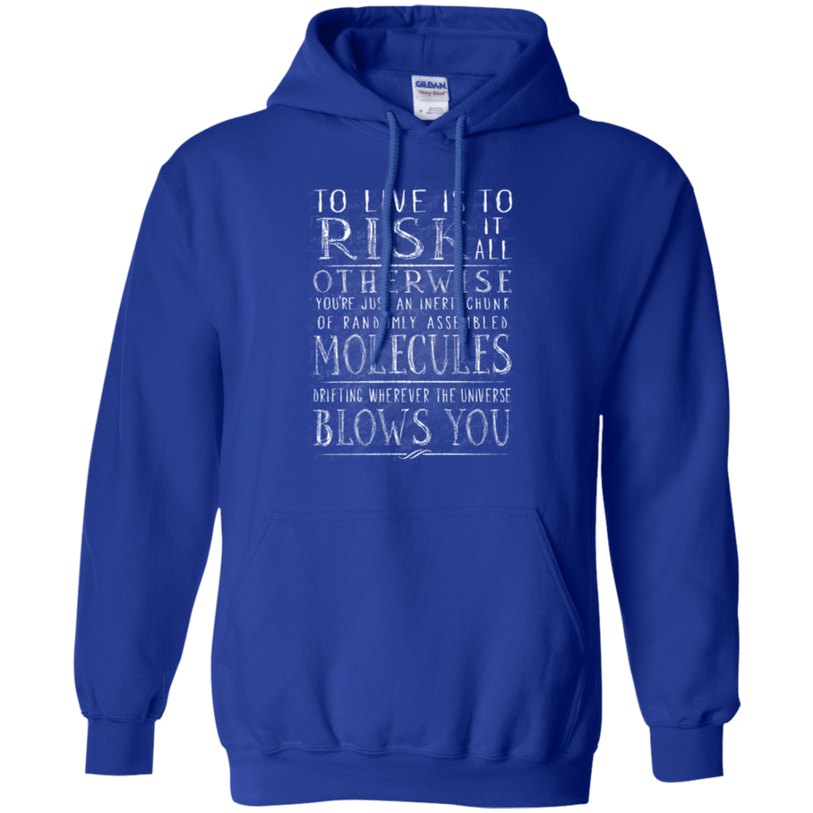 Sweatshirts Royal / Small Universe Blows Pullover Hoodie