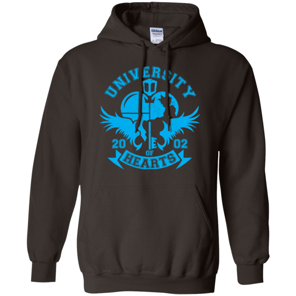 Sweatshirts Dark Chocolate / Small University of Hearts Pullover Hoodie