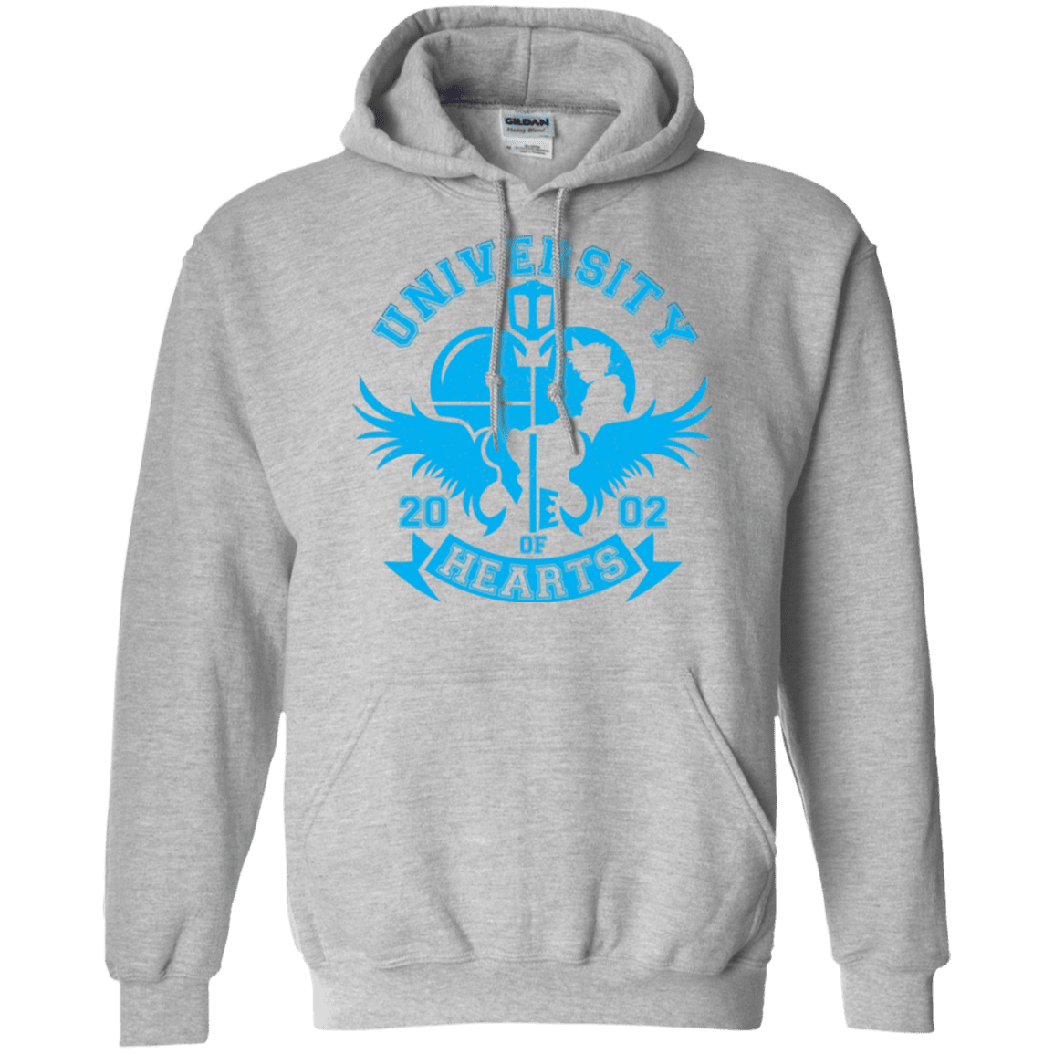 Sweatshirts Sport Grey / Small University of Hearts Pullover Hoodie