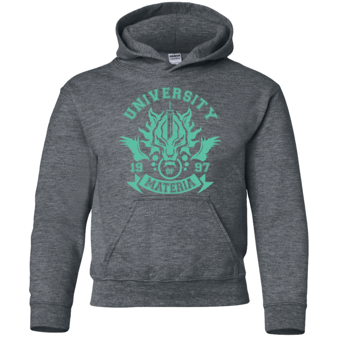 Sweatshirts Dark Heather / YS University of Materia Youth Hoodie