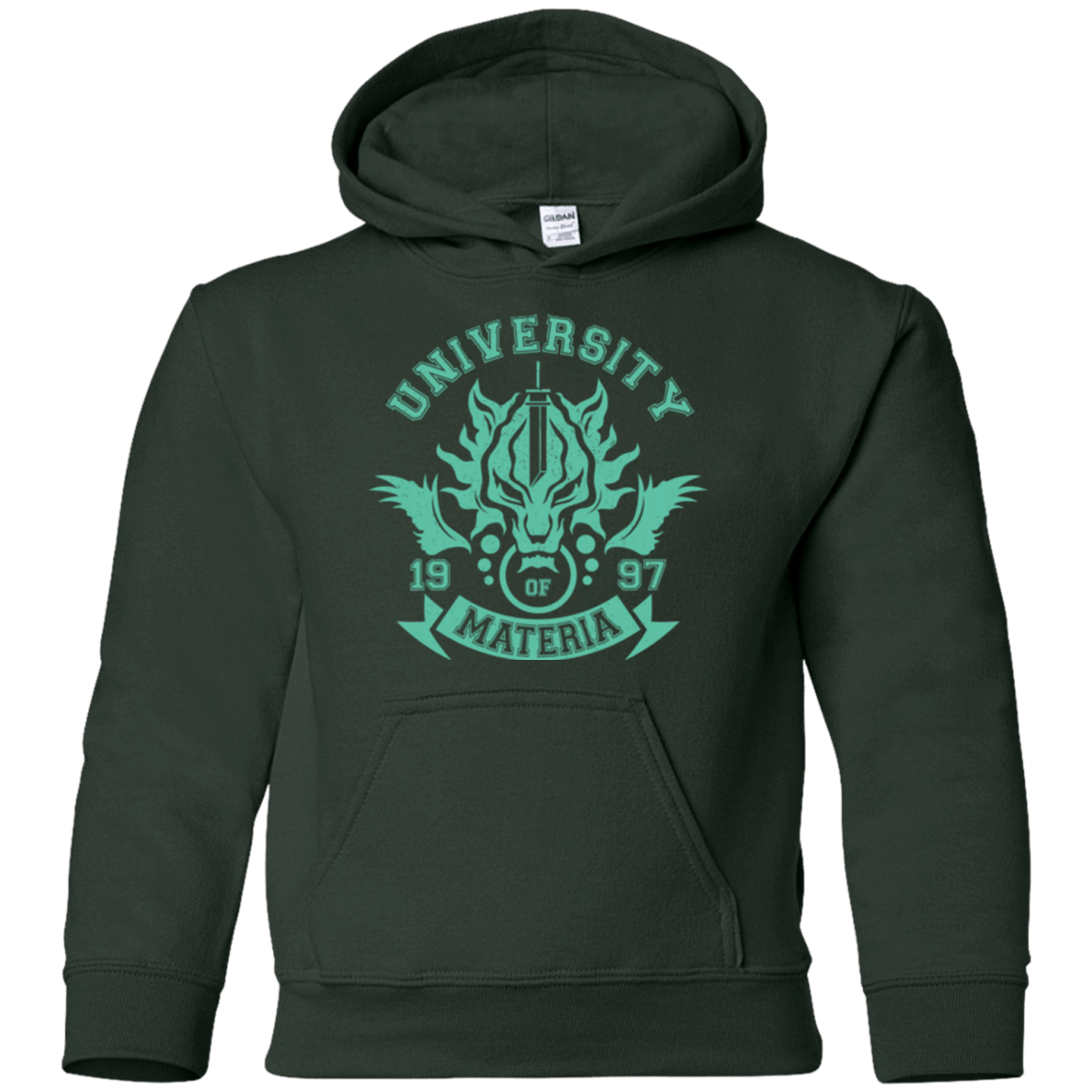 Sweatshirts Forest Green / YS University of Materia Youth Hoodie