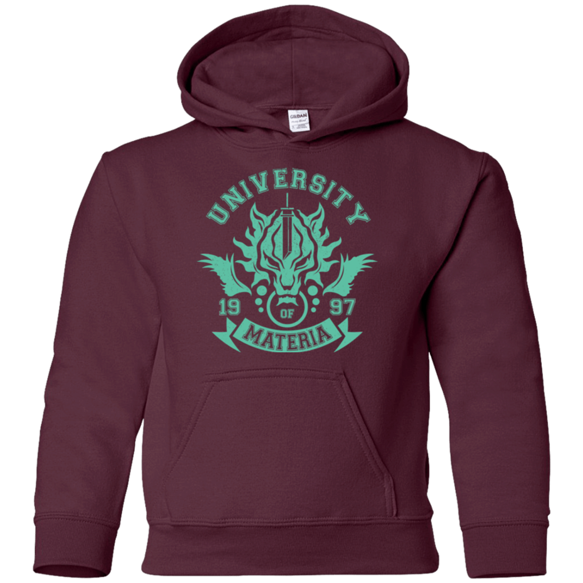 Sweatshirts Maroon / YS University of Materia Youth Hoodie