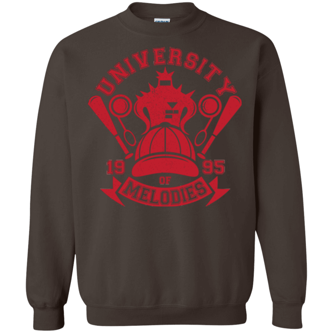 Sweatshirts Dark Chocolate / Small University of Melodies Crewneck Sweatshirt