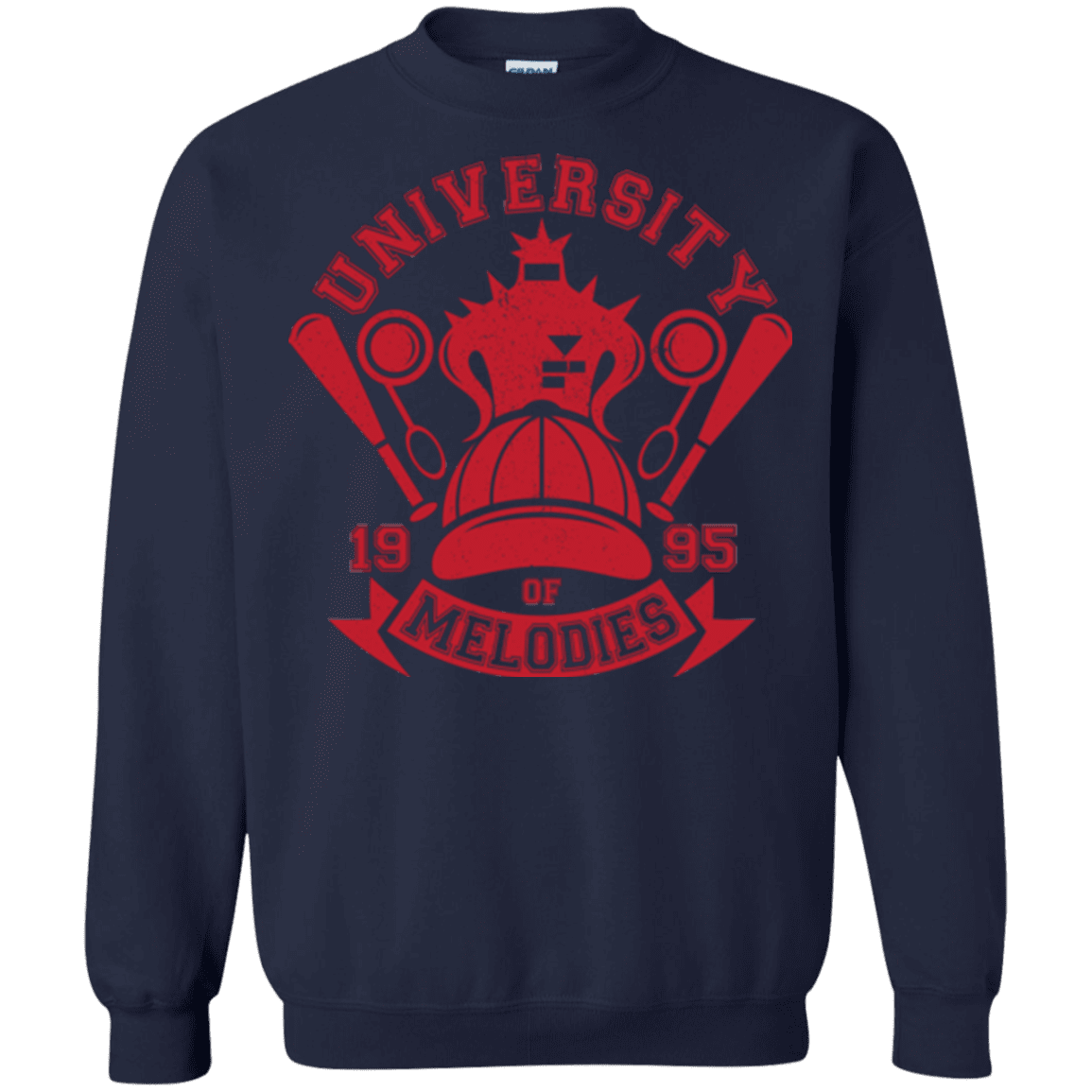 Sweatshirts Navy / Small University of Melodies Crewneck Sweatshirt