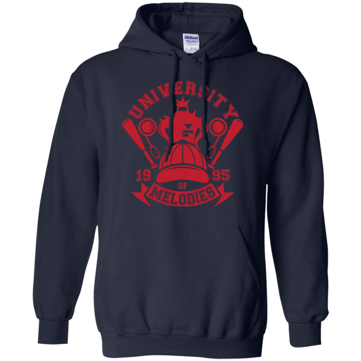 Sweatshirts Navy / Small University of Melodies Pullover Hoodie