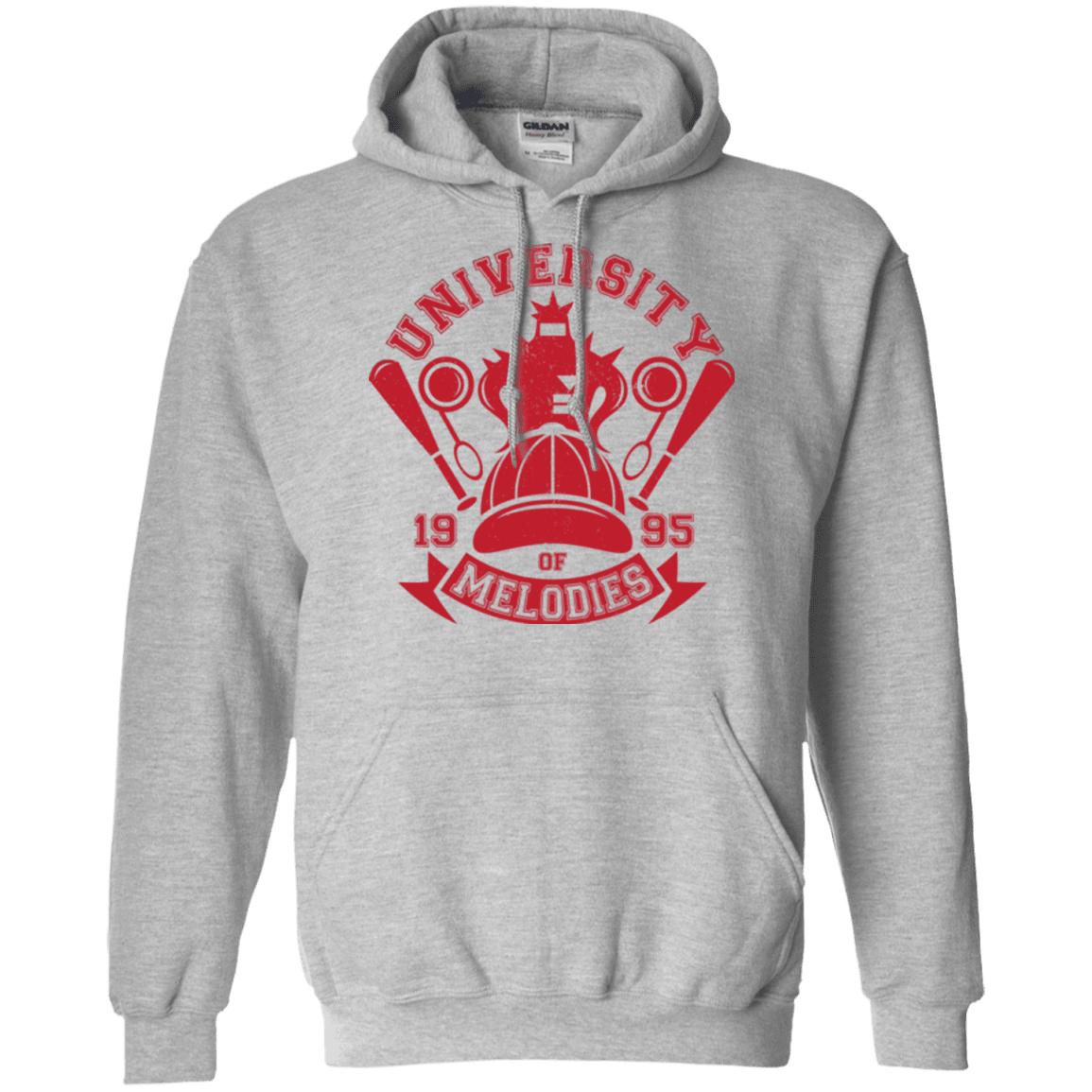 Sweatshirts Sport Grey / Small University of Melodies Pullover Hoodie