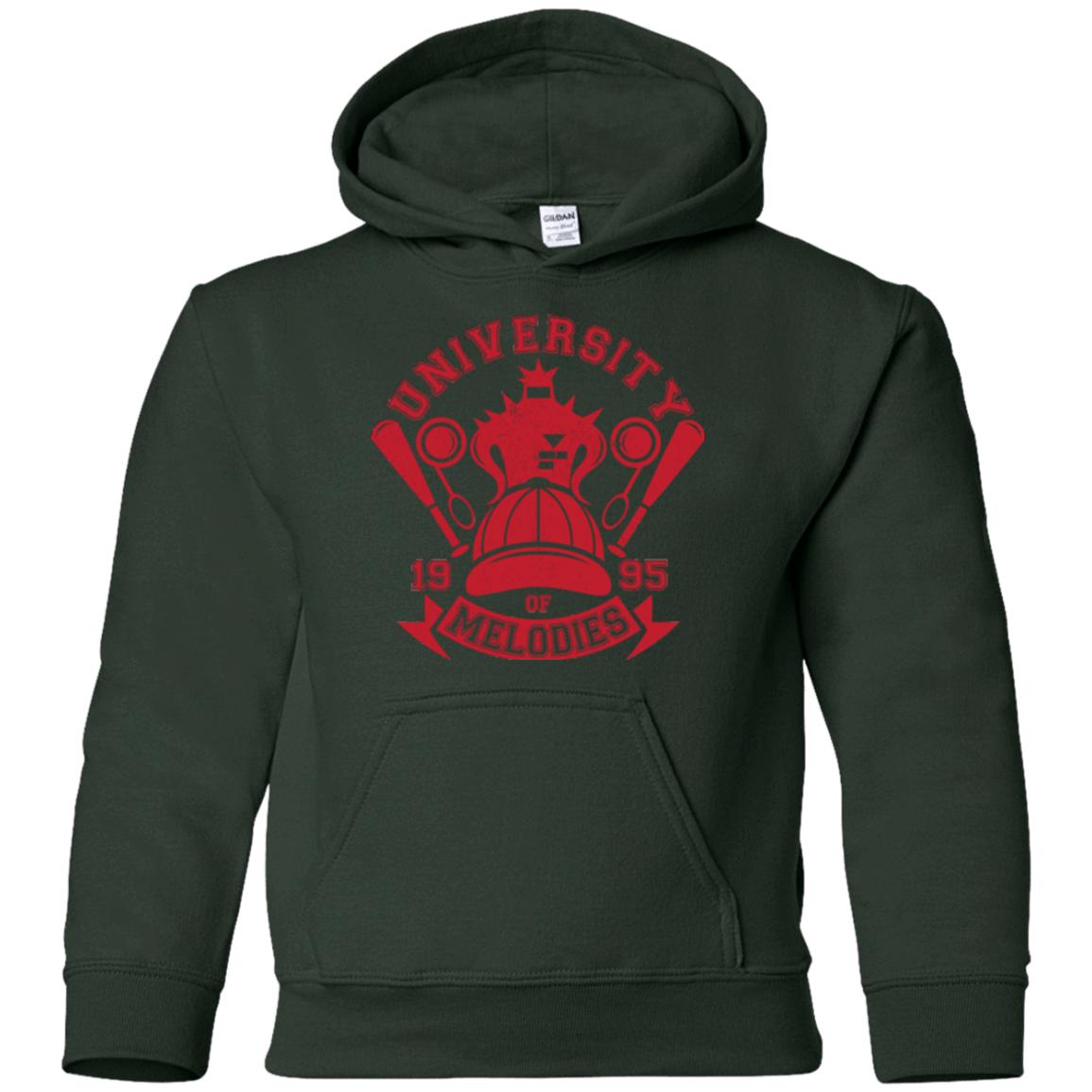 Sweatshirts Forest Green / YS University of Melodies Youth Hoodie