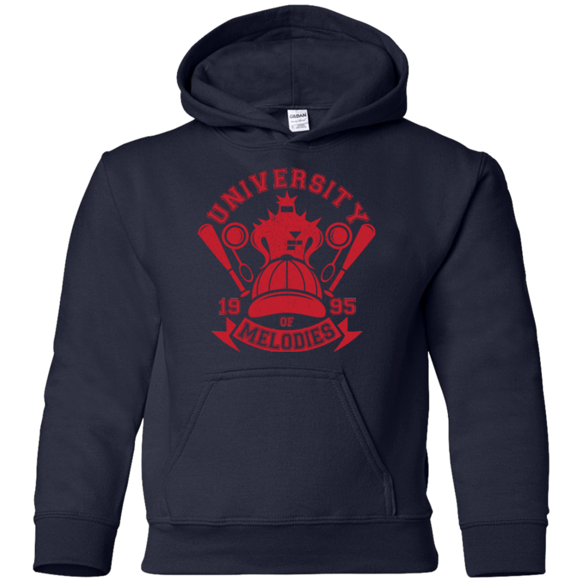 Sweatshirts Navy / YS University of Melodies Youth Hoodie