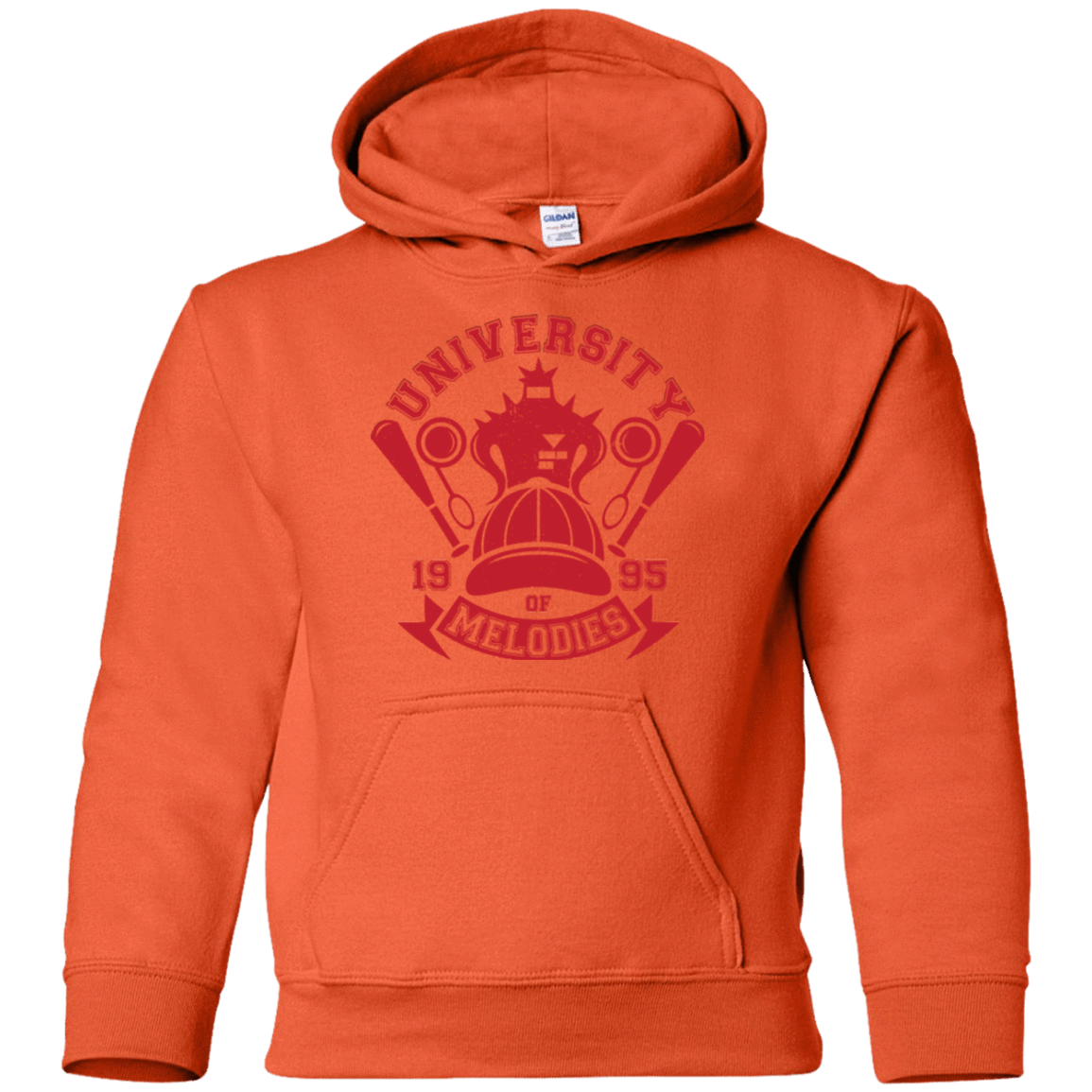 Sweatshirts Orange / YS University of Melodies Youth Hoodie