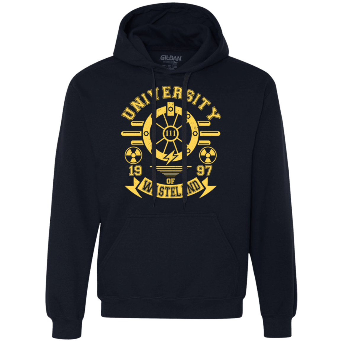 Sweatshirts Navy / Small University of Wasteland Premium Fleece Hoodie