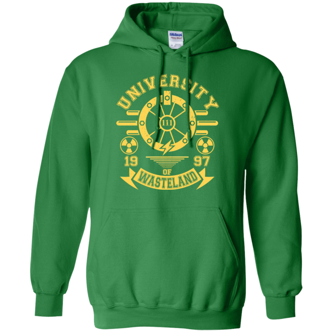 Sweatshirts Irish Green / Small University of Wasteland Pullover Hoodie