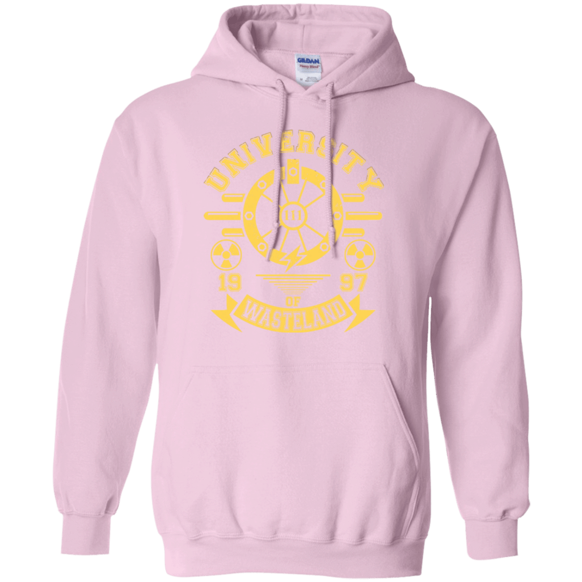 Sweatshirts Light Pink / Small University of Wasteland Pullover Hoodie