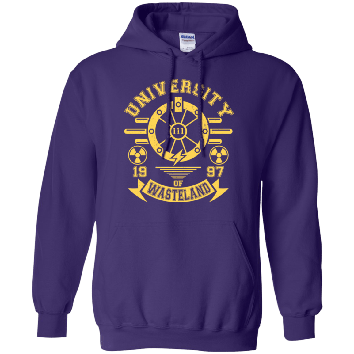 Sweatshirts Purple / Small University of Wasteland Pullover Hoodie