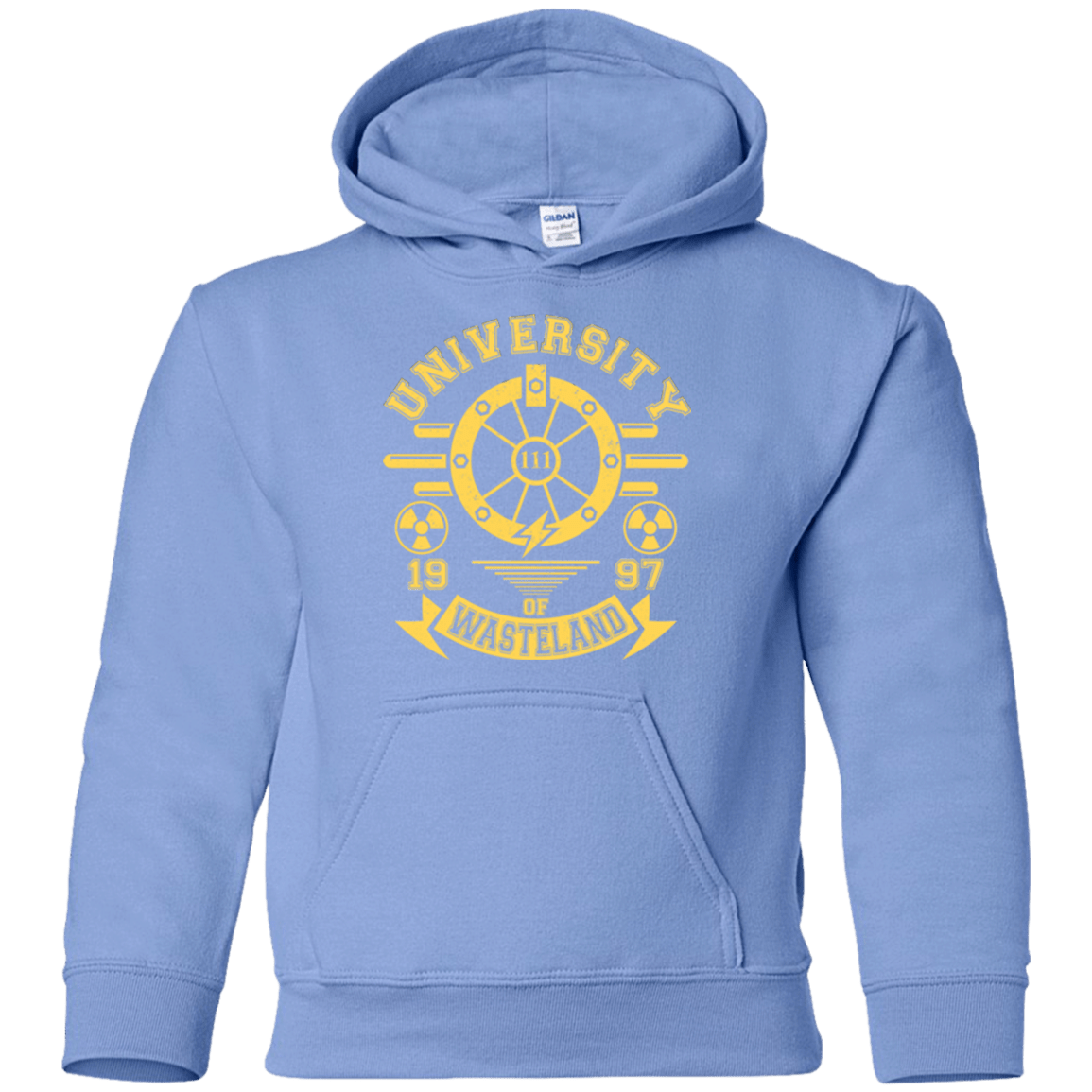 Sweatshirts Carolina Blue / YS University of Wasteland Youth Hoodie
