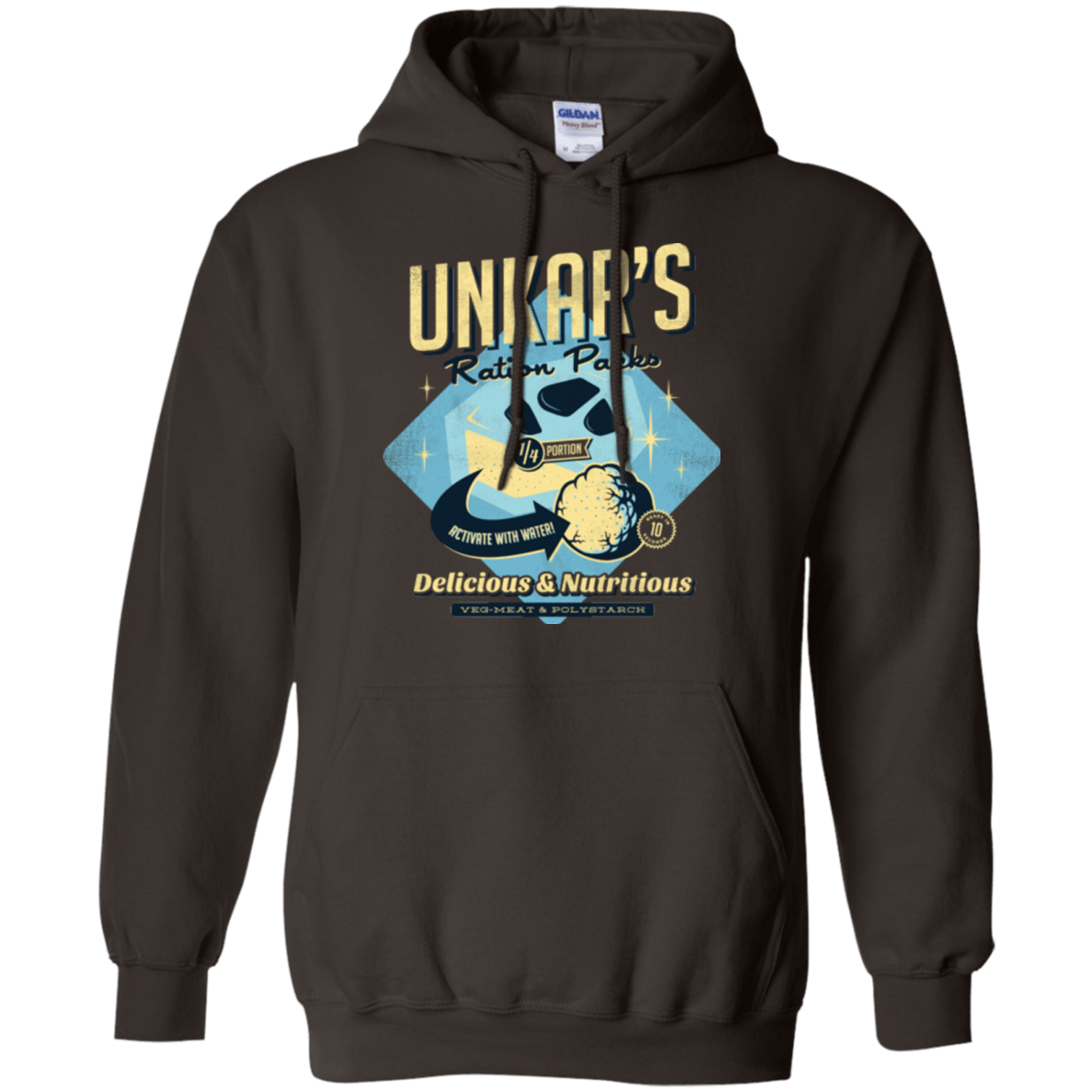 Sweatshirts Dark Chocolate / Small Unkars Ration Packs Pullover Hoodie