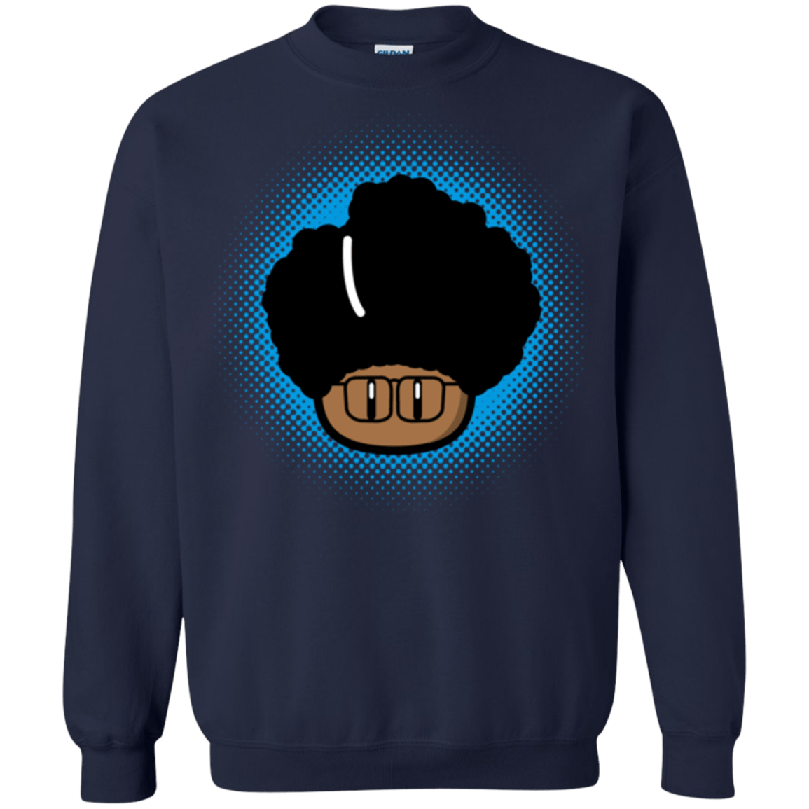 Sweatshirts Navy / Small Up Moss Crewneck Sweatshirt