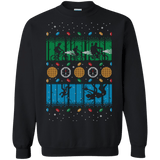 Sweatshirts Black / Small Upside Down Christmas Crewneck Sweatshirt