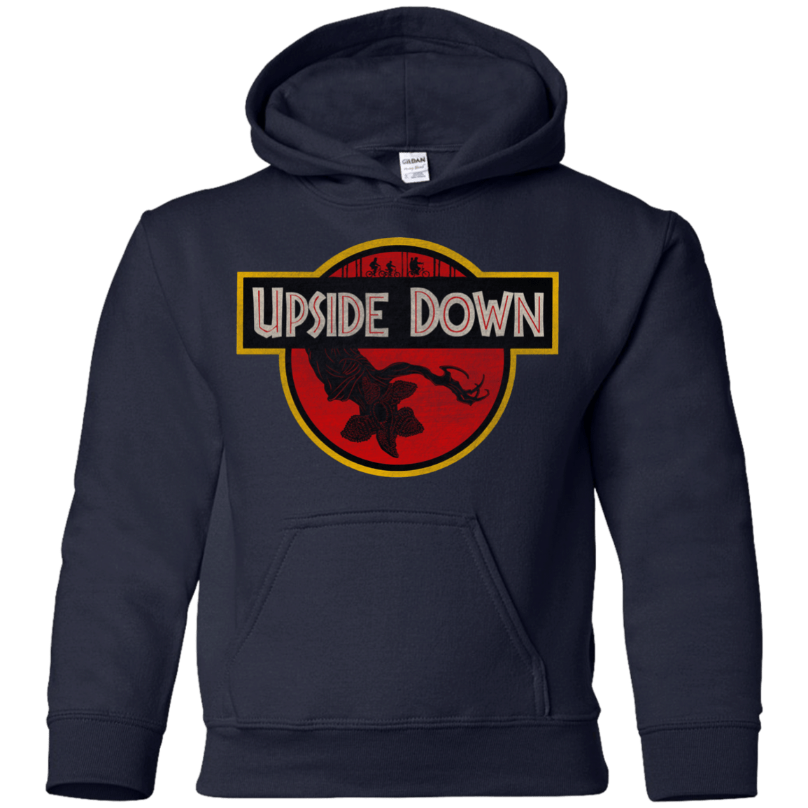 Sweatshirts Navy / YS Upside Down Youth Hoodie
