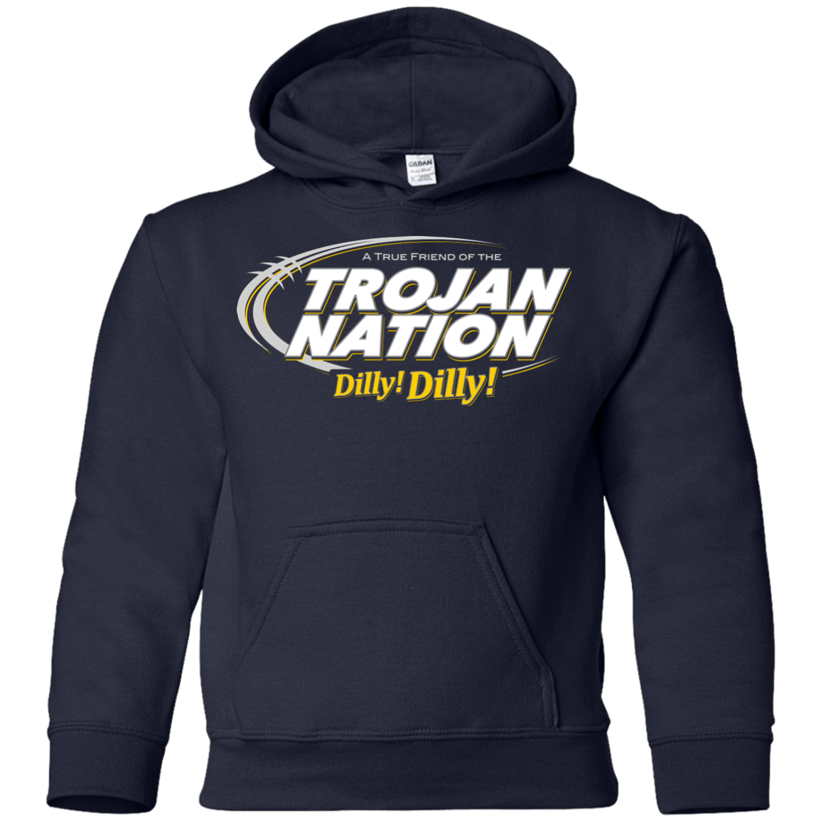 Sweatshirts Navy / YS USC Dilly Dilly Youth Hoodie