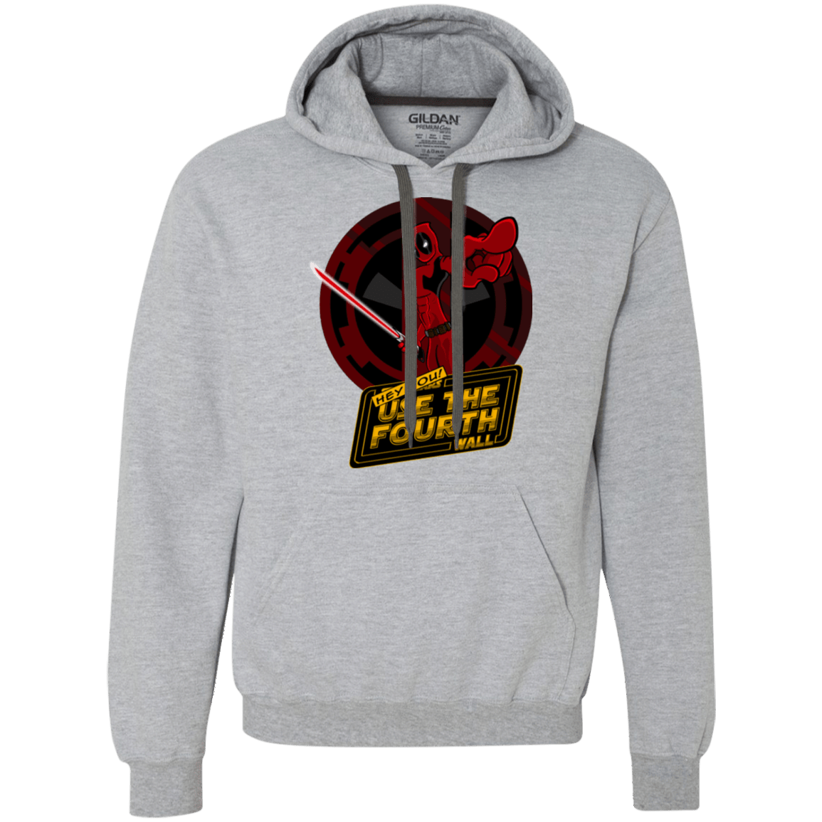 Sweatshirts Sport Grey / Small Use The Fourth Wall Premium Fleece Hoodie