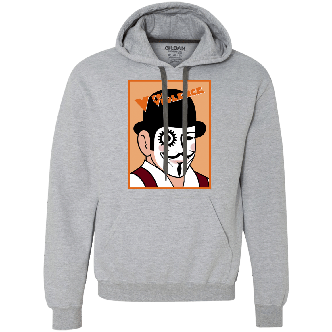 Sweatshirts Sport Grey / Small V for Violence Premium Fleece Hoodie