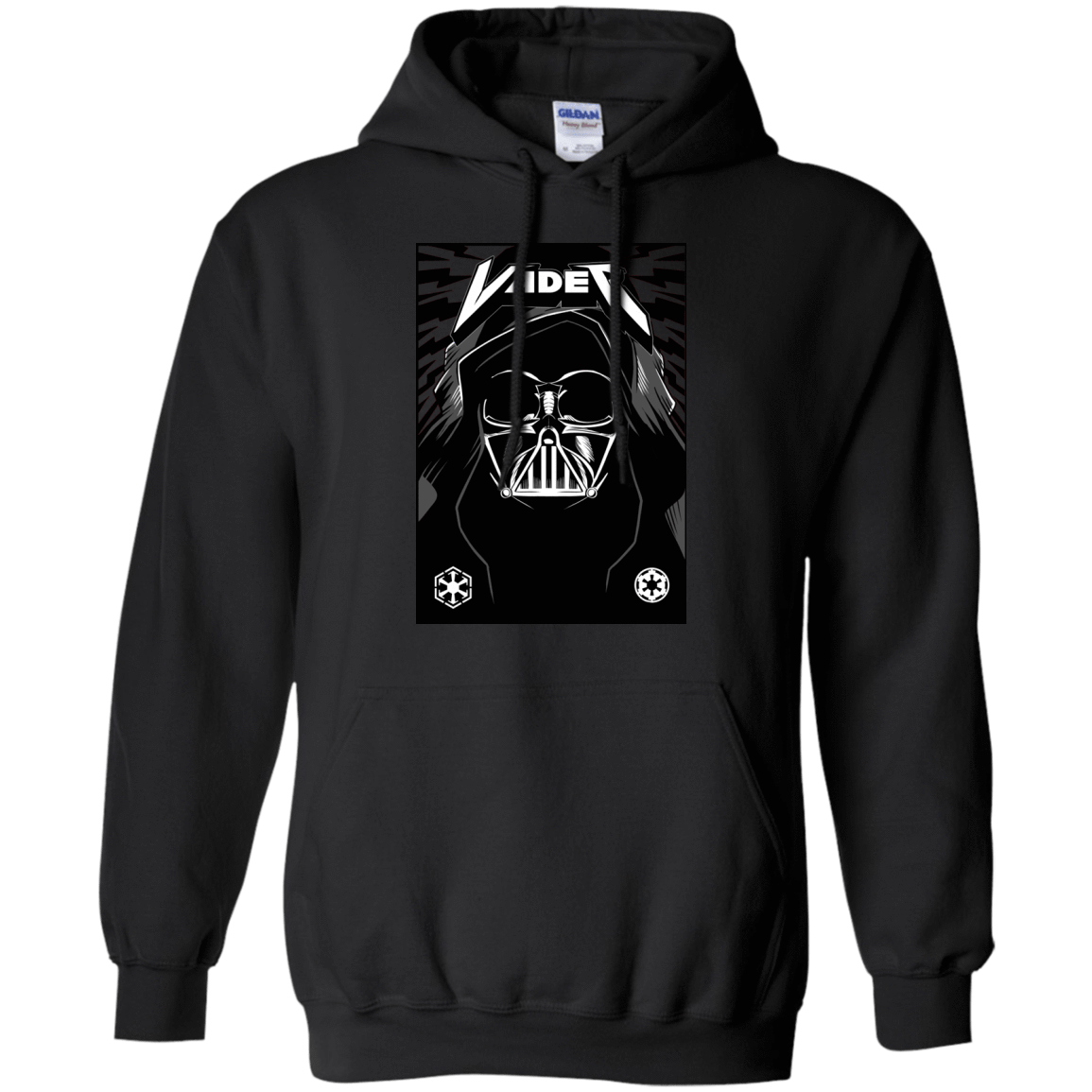 Sweatshirts Black / S Vader Rock Pullover Hoodie