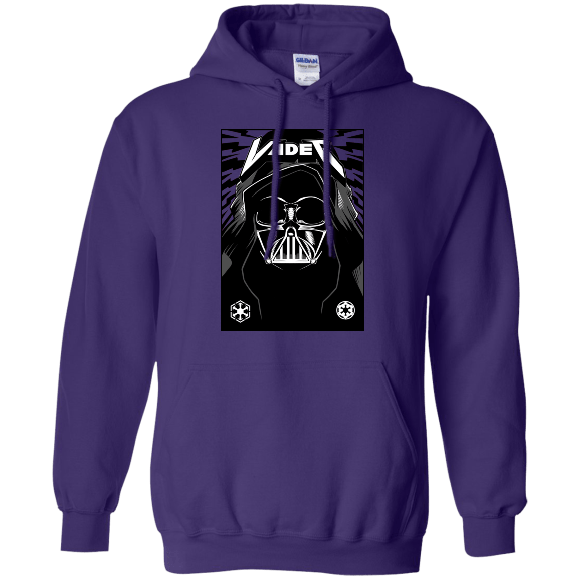 Sweatshirts Purple / S Vader Rock Pullover Hoodie