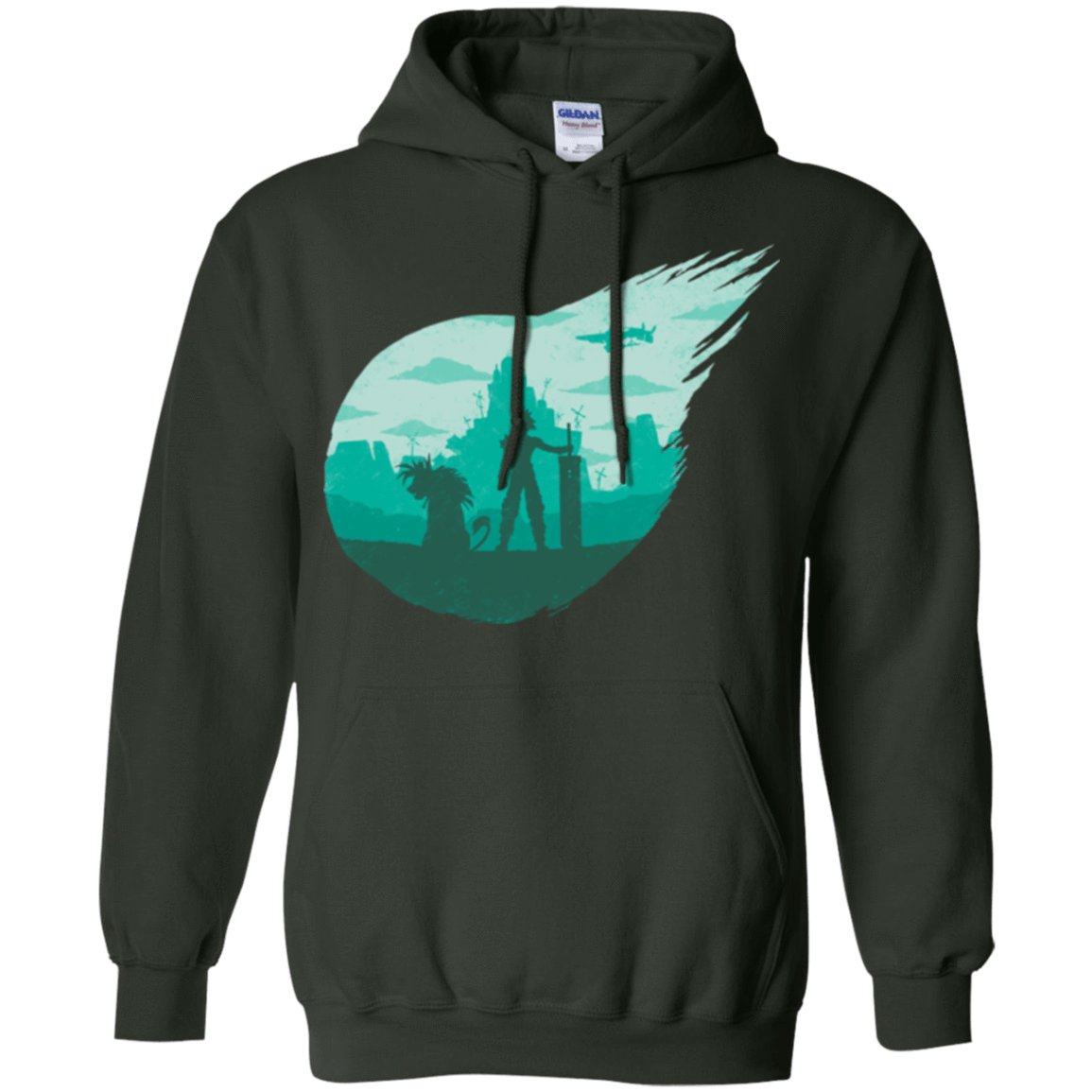 Sweatshirts Forest Green / Small Valley of the fallen stars Pullover Hoodie