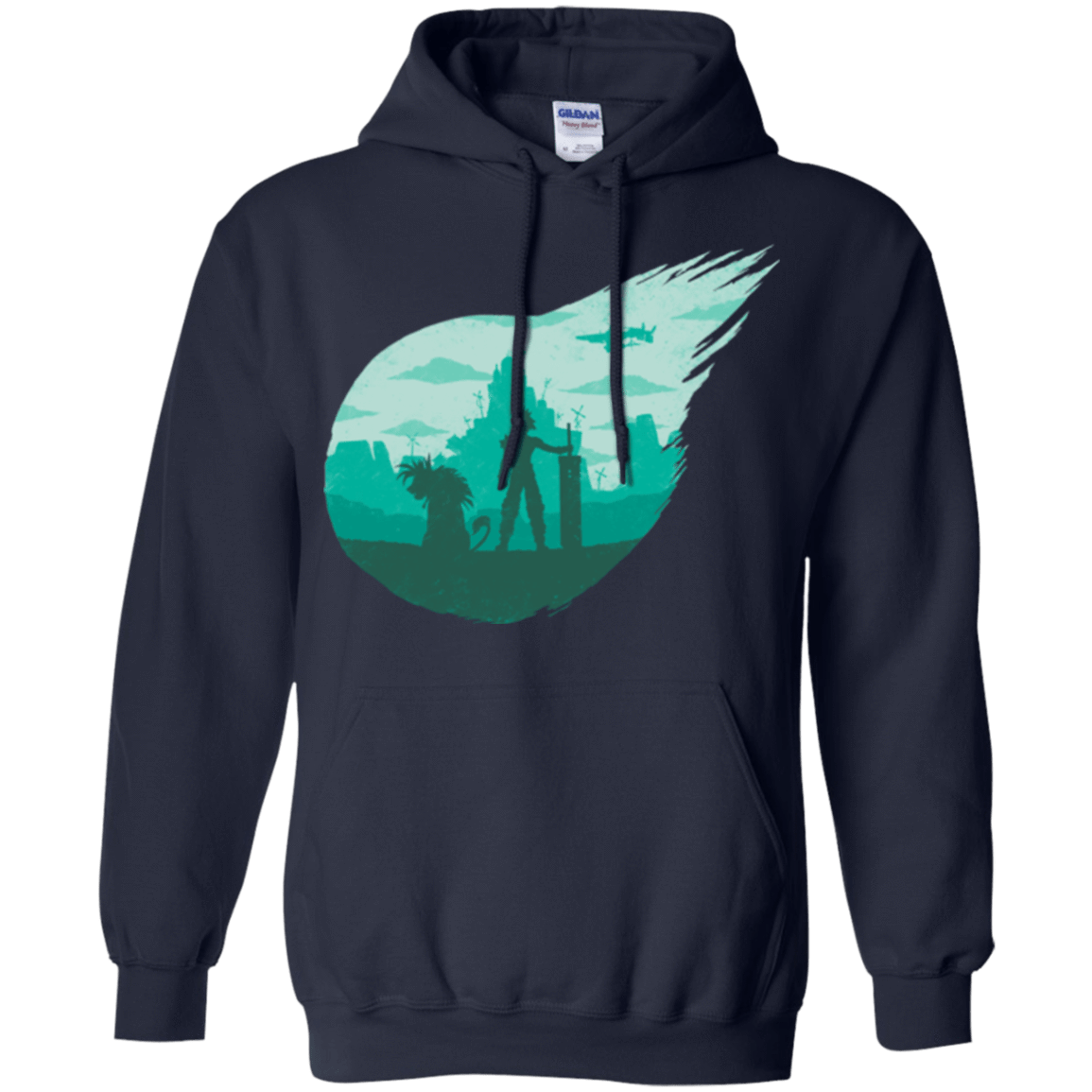 Sweatshirts Navy / Small Valley of the fallen stars Pullover Hoodie