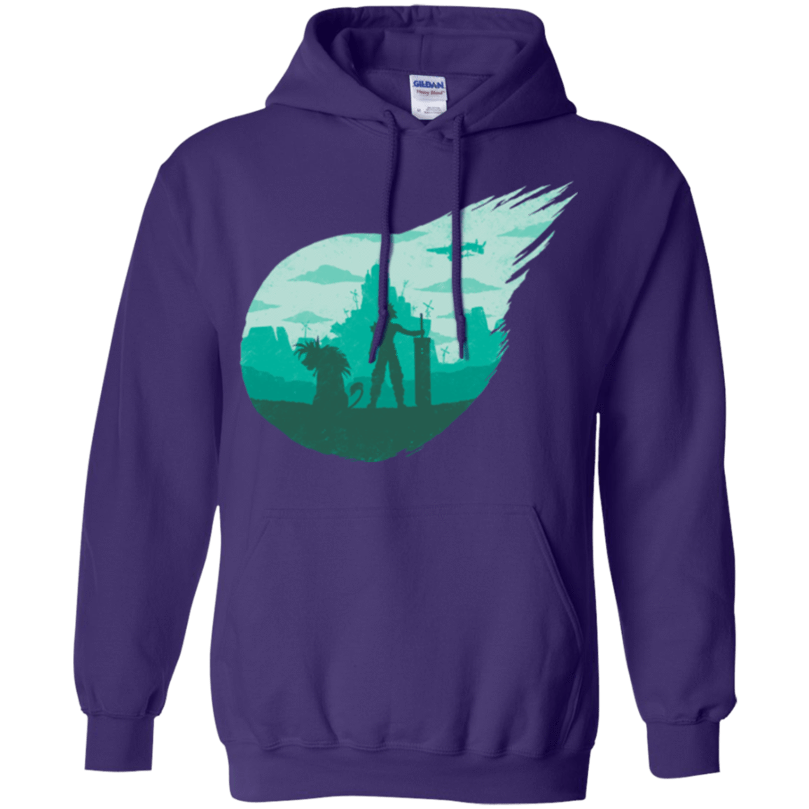Sweatshirts Purple / Small Valley of the fallen stars Pullover Hoodie