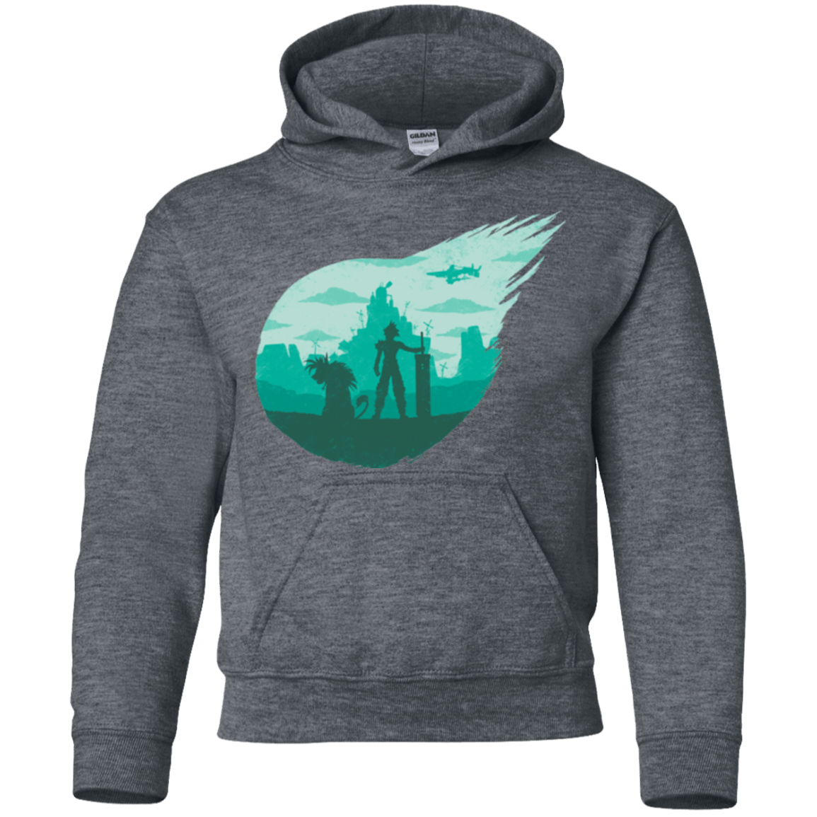 Sweatshirts Dark Heather / YS Valley of the fallen stars Youth Hoodie