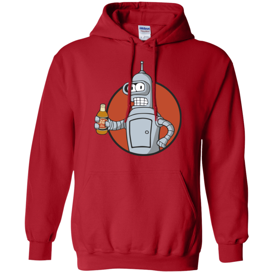 Sweatshirts Red / Small Vault bot Pullover Hoodie