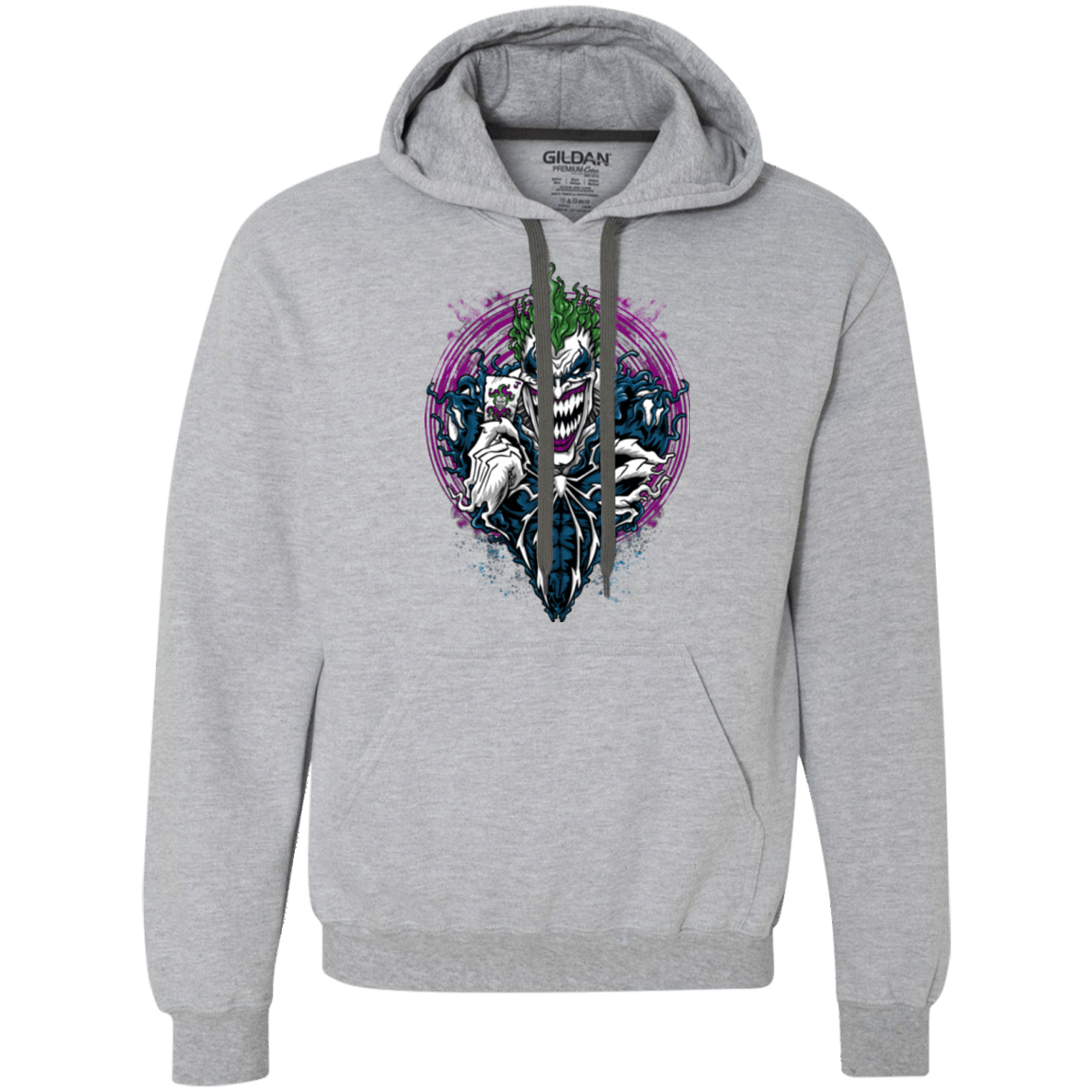 Sweatshirts Sport Grey / Small Venomous Joke Premium Fleece Hoodie