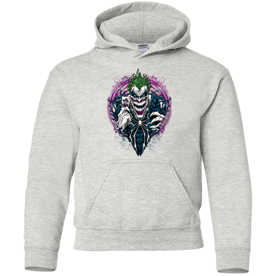 Sweatshirts Ash / YS Venomous Joke Youth Hoodie