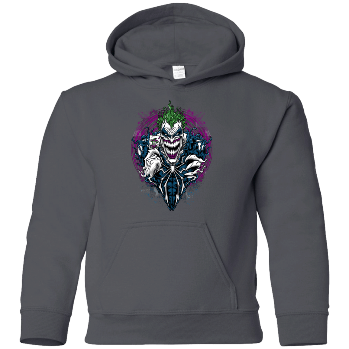 Sweatshirts Charcoal / YS Venomous Joke Youth Hoodie