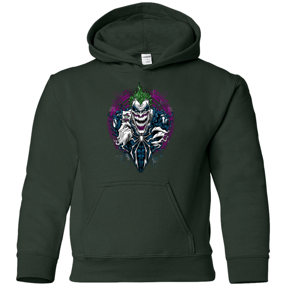 Sweatshirts Forest Green / YS Venomous Joke Youth Hoodie