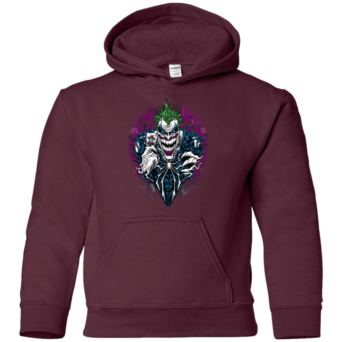 Sweatshirts Maroon / YS Venomous Joke Youth Hoodie