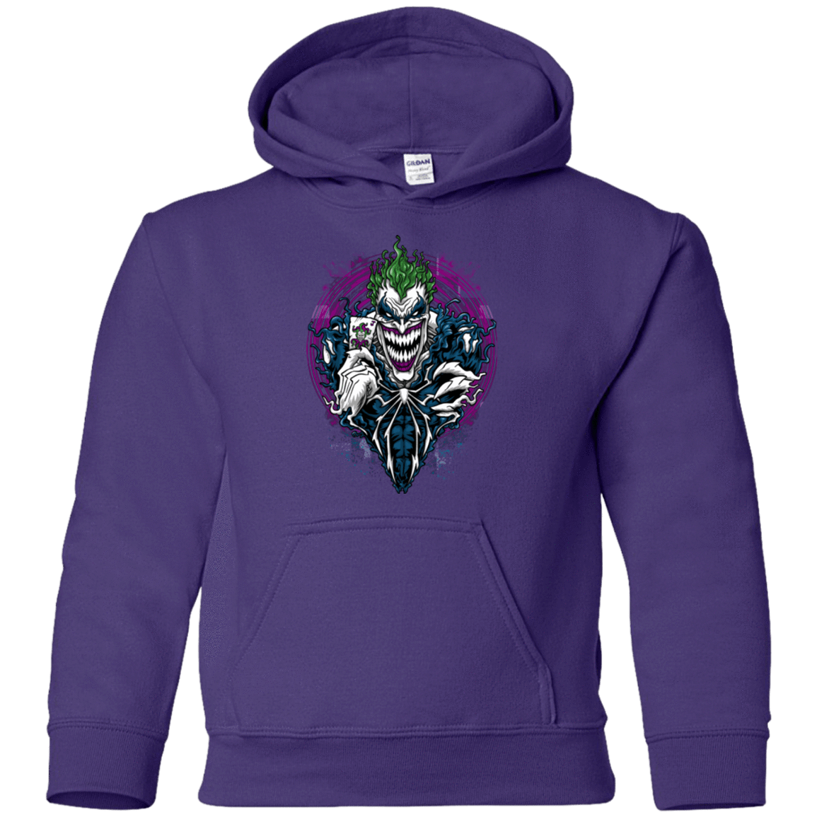Sweatshirts Purple / YS Venomous Joke Youth Hoodie