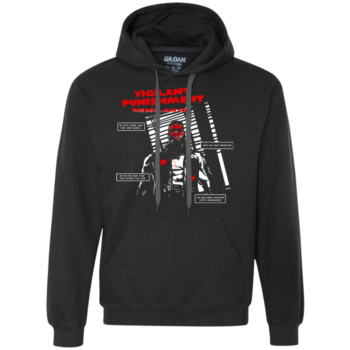 Sweatshirts Black / S Vigilant Premium Fleece Hoodie