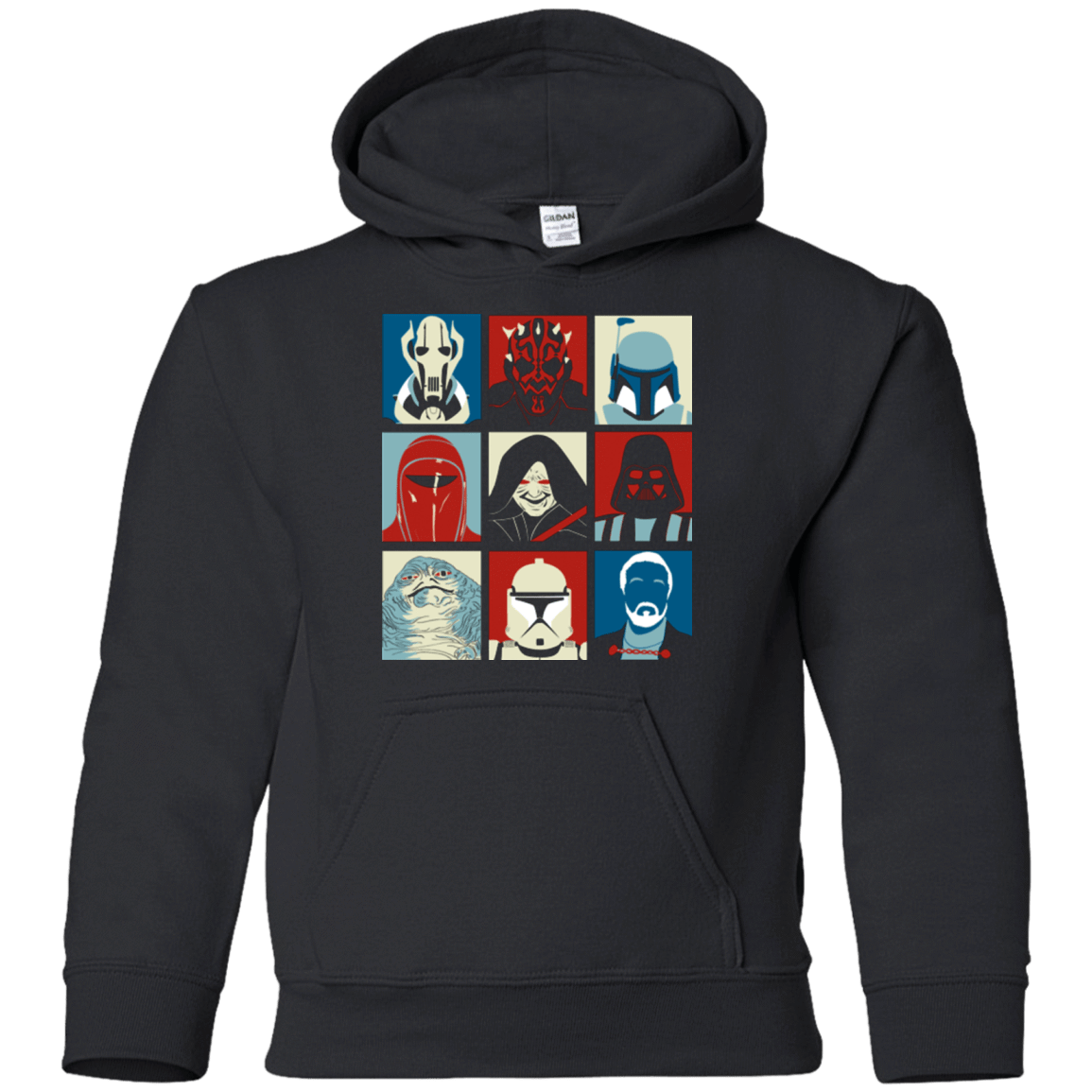 Sweatshirts Black / YS Villain Wars Pop Youth Hoodie