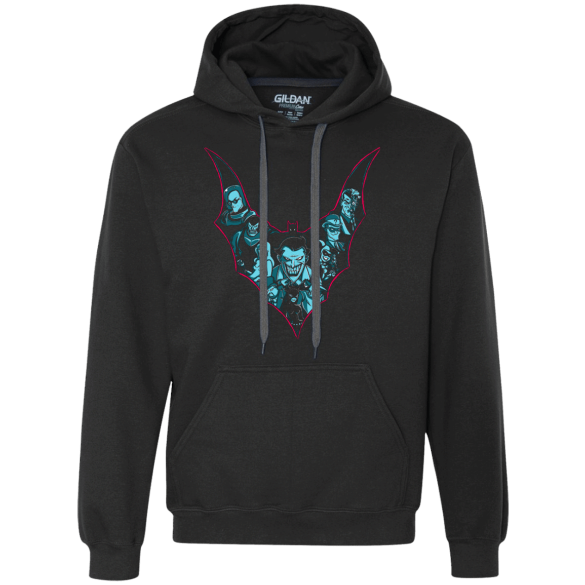 Sweatshirts Black / Small VILLAINS SHADOWS Premium Fleece Hoodie