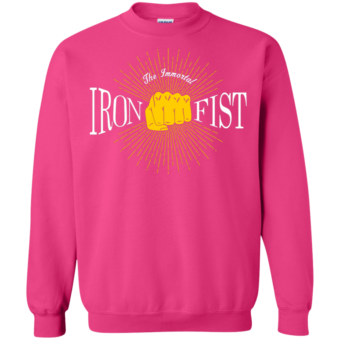 Sweatshirts Heliconia / S Vintage Immortal Iron Fist Crewneck Sweatshirt