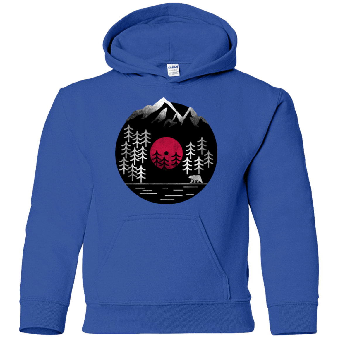 Sweatshirts Royal / YS Vinyl Nature Youth Hoodie