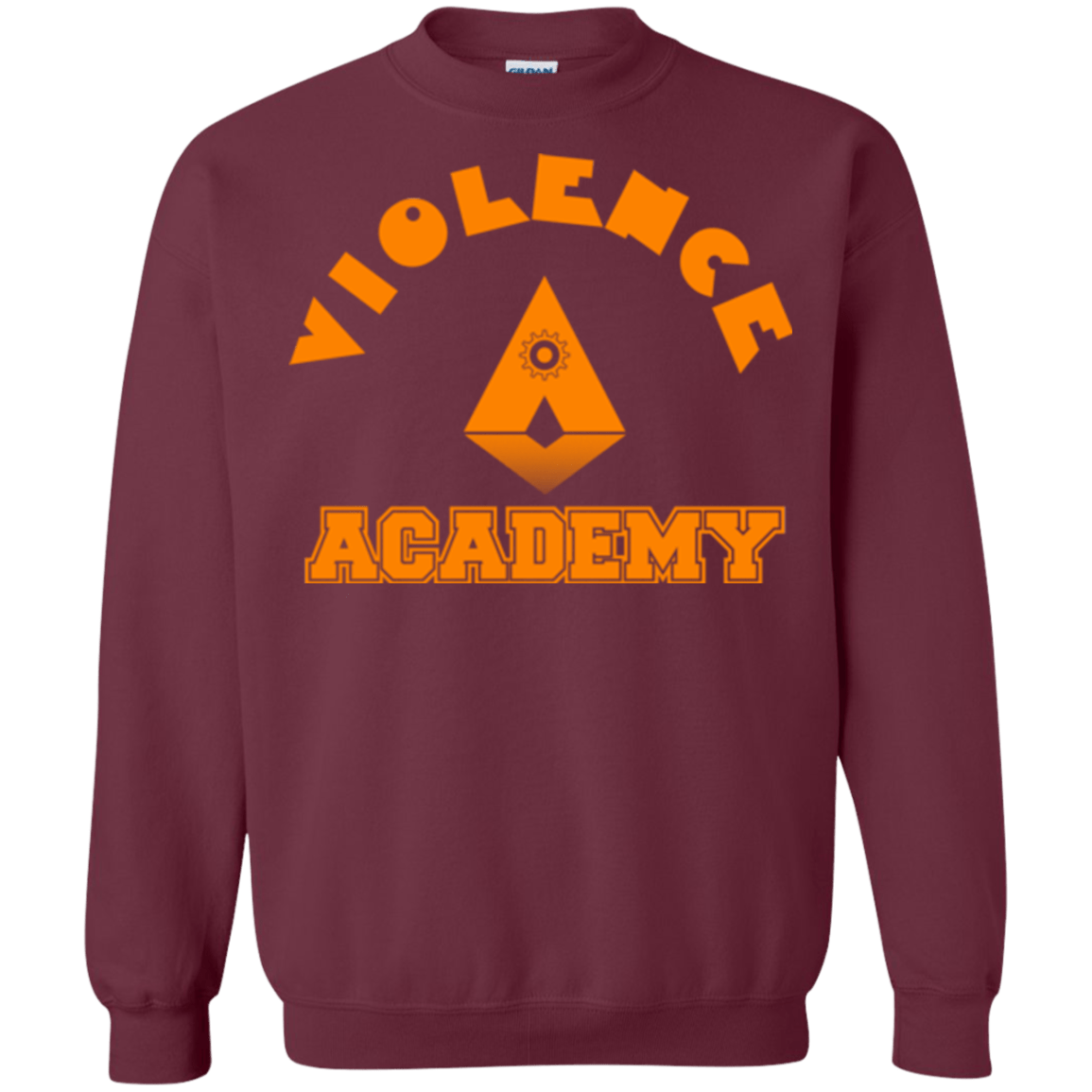 Sweatshirts Maroon / Small Violence Academy Crewneck Sweatshirt